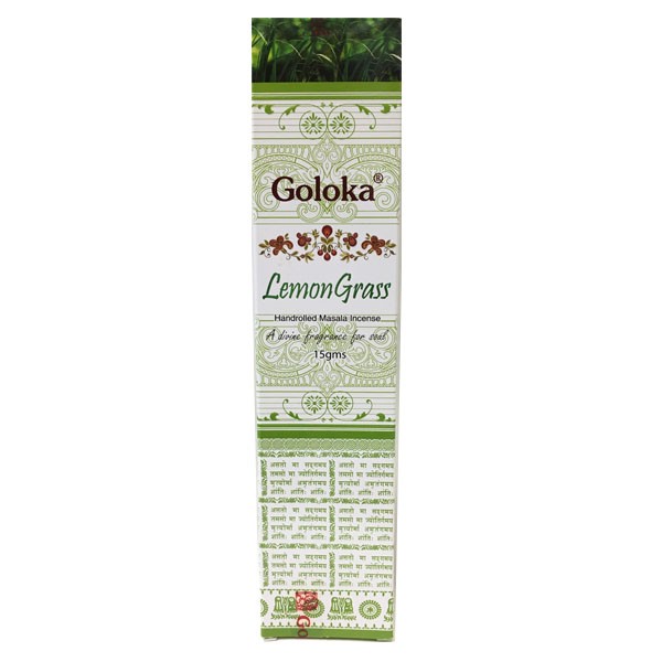Lemon Grass - Goloka 15 gms Incense Sticks